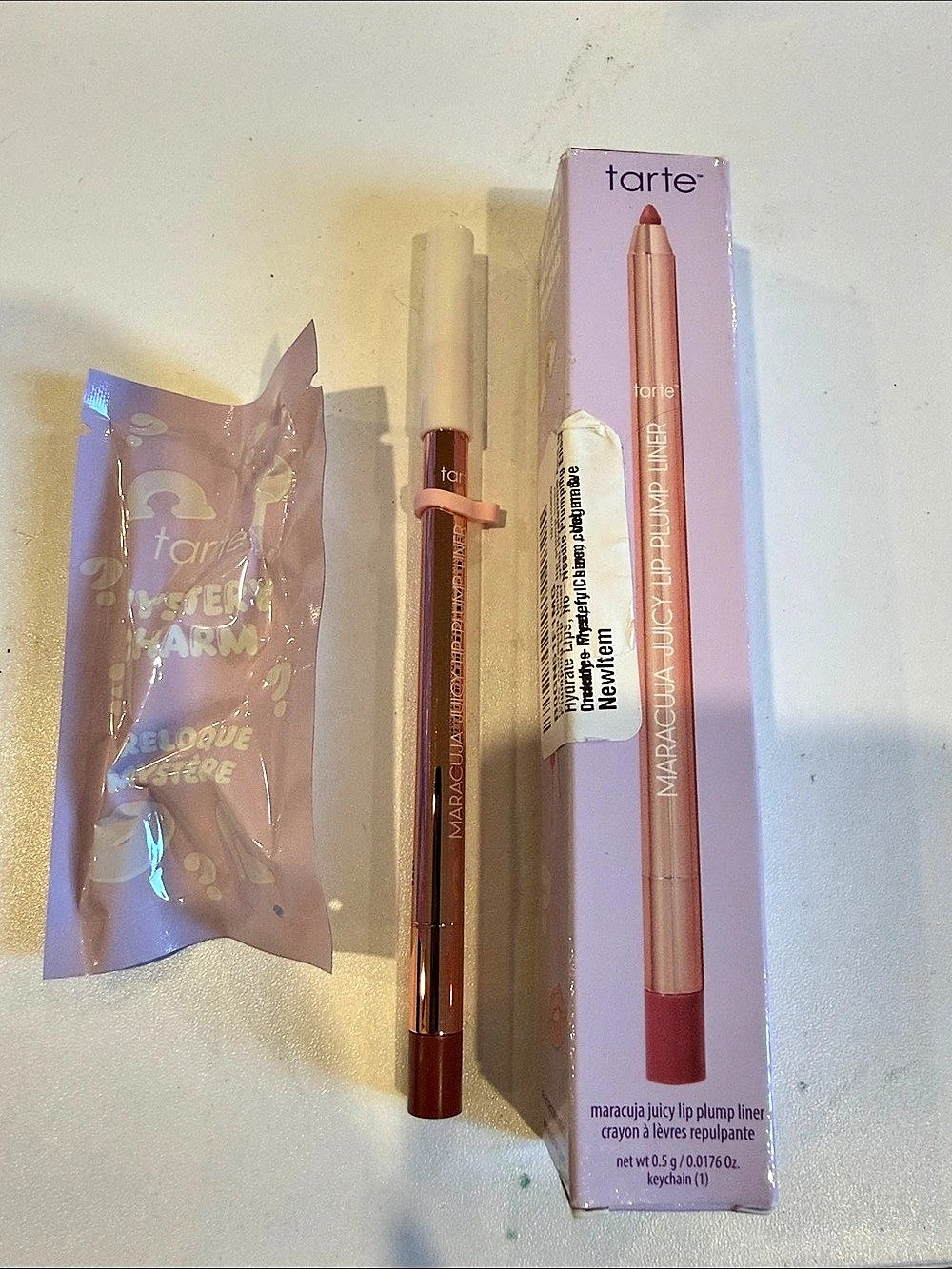 tarte Maracuja Juicy Lip Plump Liner Cool Mauve Lip Liner NWT